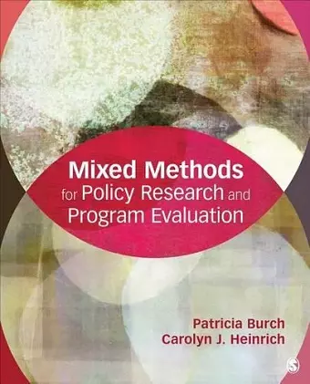 Mixed Methods for Policy Research and Program Evaluation cover