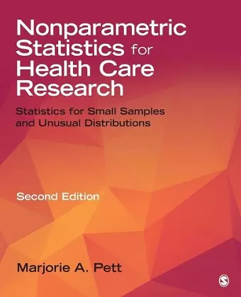 Nonparametric Statistics for Health Care Research cover