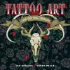 Tattoo Art Coloring Book cover