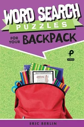 Word Search Puzzles for Your Backpack cover