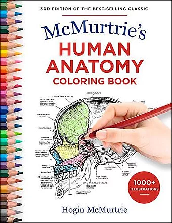 McMurtrie's Human Anatomy Coloring Book cover
