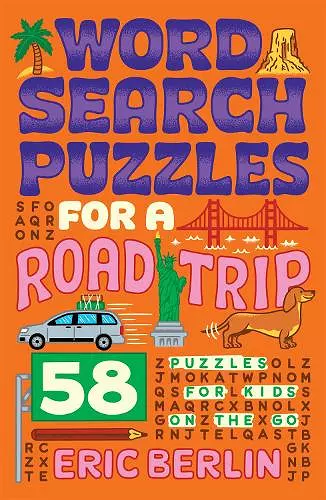 Word Search Puzzles for a Road Trip cover