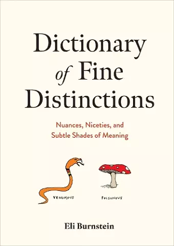 Dictionary of Fine Distinctions cover