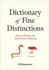 Dictionary of Fine Distinctions cover