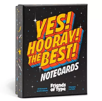 Yes! Hooray! The Best! A Notecard Collection by Friends of Type cover