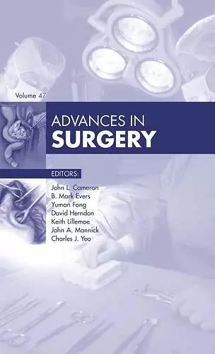 Advances in Surgery, 2013 cover