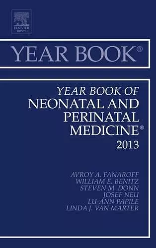 Year Book of Neonatal and Perinatal Medicine 2013 cover