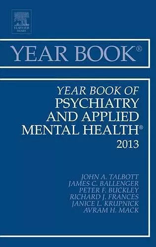 Year Book of Psychiatry and Applied Mental Health 2013 cover