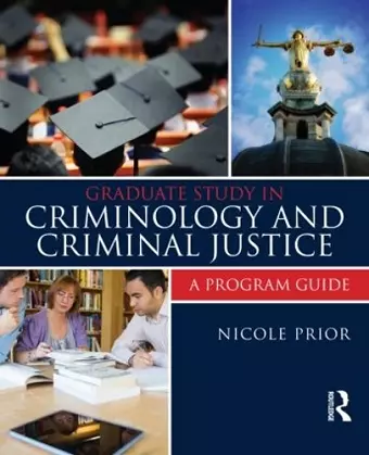 Graduate Study in Criminology and Criminal Justice cover