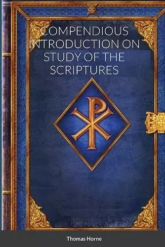 Compendious Introduction on Study of the Scriptures cover