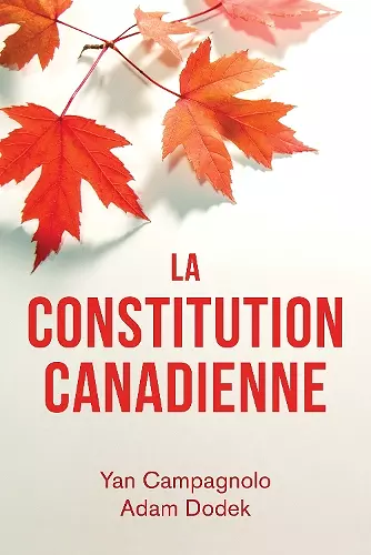 La Constitution canadienne cover