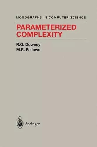 Parameterized Complexity cover