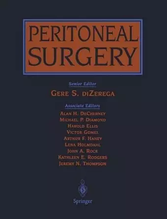 Peritoneal Surgery cover