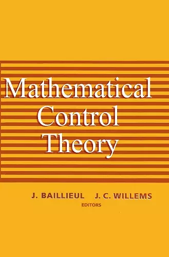 Mathematical Control Theory cover