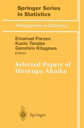 Selected Papers of Hirotugu Akaike cover