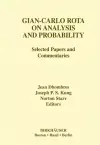 Gian-Carlo Rota on Analysis and Probability cover