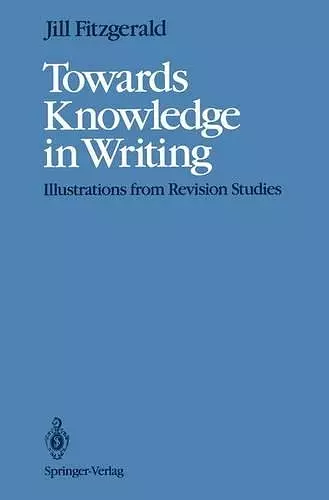 Towards Knowledge in Writing cover