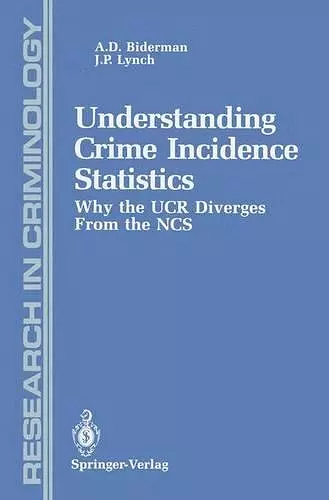 Understanding Crime Incidence Statistics cover