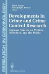 Developments in Crime and Crime Control Research cover