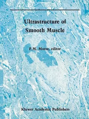 Ultrastructure of Smooth Muscle cover