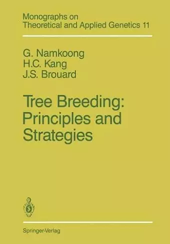 Tree Breeding: Principles and Strategies cover