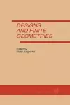 Designs and Finite Geometries cover