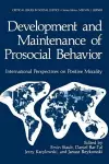 Development and Maintenance of Prosocial Behavior cover