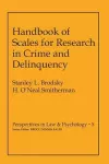 Handbook of Scales for Research in Crime and Delinquency cover