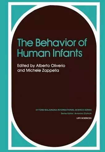 The Behavior of Human Infants cover