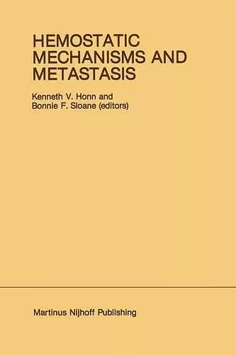 Hemostatic Mechanisms and Metastasis cover