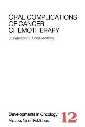 Oral Complications of Cancer Chemotherapy cover