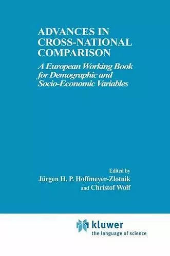 Advances in Cross-National Comparison cover