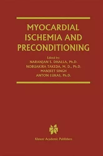 Myocardial Ischemia and Preconditioning cover