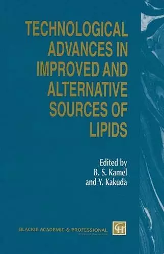 Technological Advances in Improved and Alternative Sources of Lipids cover