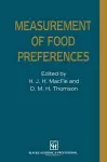Measurement of Food Preferences cover