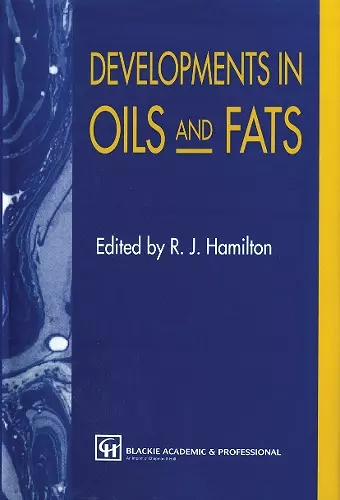 Developments in Oils and Fats cover