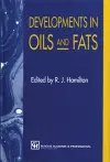 Developments in Oils and Fats cover