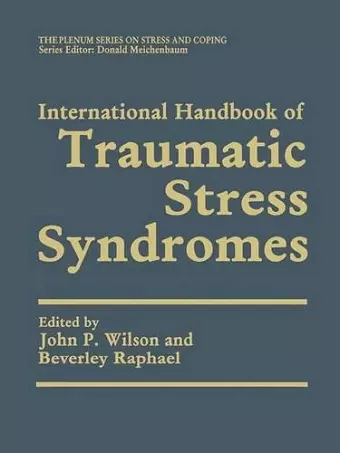 International Handbook of Traumatic Stress Syndromes cover