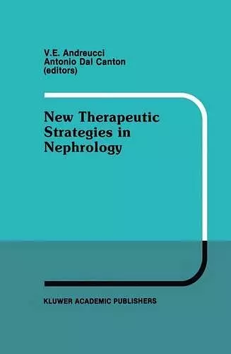 New Therapeutic Strategies in Nephrology cover