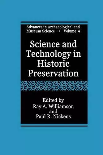 Science and Technology in Historic Preservation cover
