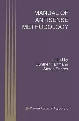 Manual of Antisense Methodology cover