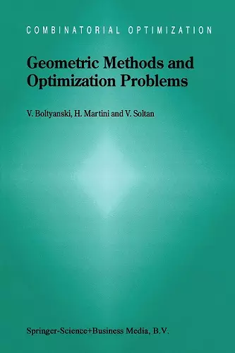 Geometric Methods and Optimization Problems cover