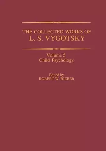 The Collected Works of L. S. Vygotsky cover