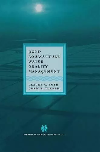 Pond Aquaculture Water Quality Management cover