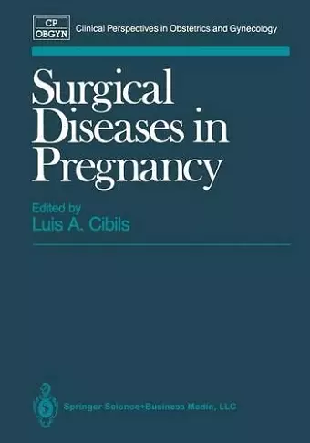 Surgical Diseases in Pregnancy cover