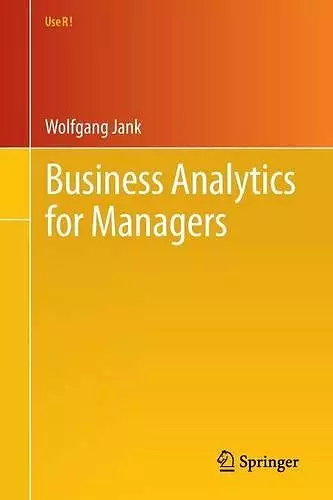 Business Analytics for Managers cover