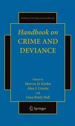 Handbook on Crime and Deviance cover