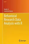 Behavioral Research Data Analysis with R cover