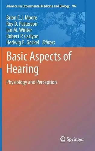 Basic Aspects of Hearing cover
