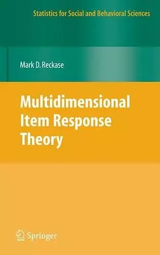 Multidimensional Item Response Theory cover